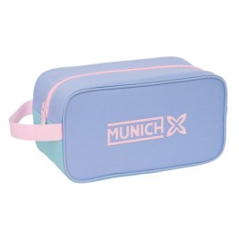 Пътническа Чанта за Обувки Munich Mellow Син Розов Селесте 29 x 15 x 14 cm