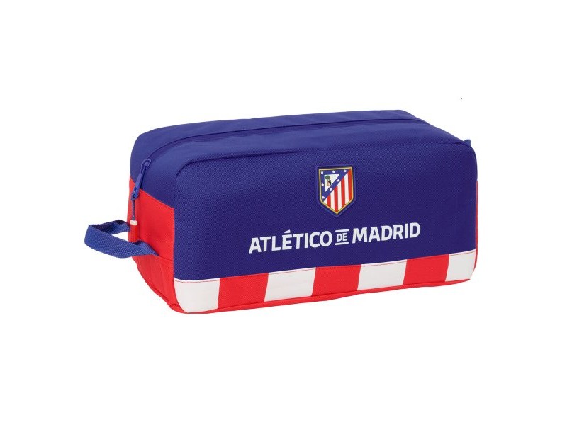 Пътническа Чанта за Обувки Atlético Madrid Син Бял Червен 34 x 15 x 18 cm