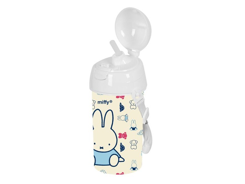 Бутилка за вода Miffy Buddy Бежов PVC 500 ml