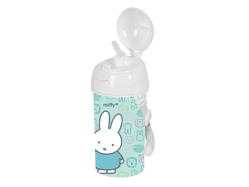 Бутилка за вода Miffy Friends Син PVC 500 ml