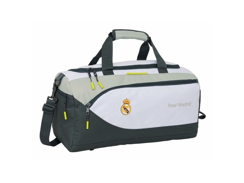 Спортна Чанта Real Madrid C.F. Бял Черен 50 x 25 x 25 cm Спортна Чанта Real Madrid C.F. Бял Черен 50 x 25 x 25 cm