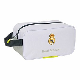 Пътническа Чанта за Обувки Real Madrid C.F. Бял 29 x 15 x 14 cm