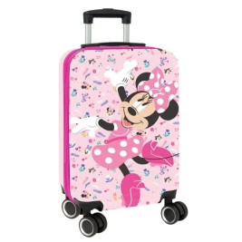 Куфар на Колелца за Ръчен Багаж Stitch NAIVE Розов 20'' 20 L 34,5 x 55 x 20 cm