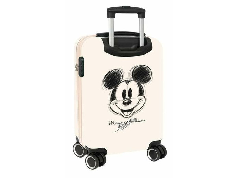 Куфар на Колелца за Ръчен Багаж Stitch BABY Бял 20'' 20 L 34,5 x 55 x 20 cm