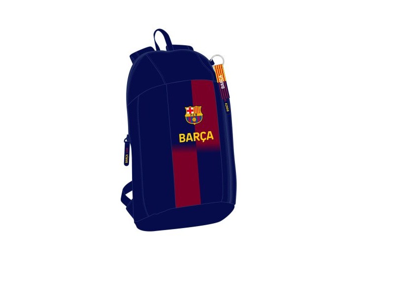 Раница F.C. Barcelona Син Кестен 22 x 39 x 10 cm