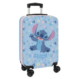 Куфар на Колелца за Ръчен Багаж Stitch HAPPY Селесте 20'' 20 L 34,5 x 55 x 20 cm