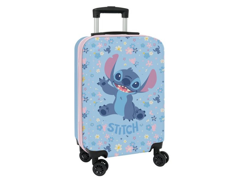 Куфар на Колелца за Ръчен Багаж Stitch HAPPY Селесте 20'' 20 L 34,5 x 55 x 20 cm