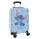 Куфар на Колелца за Ръчен Багаж Stitch HAPPY Селесте 20'' 20 L 34,5 x 55 x 20 cm