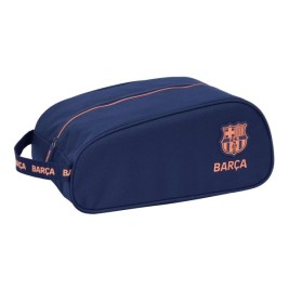 Пътническа Чанта за Обувки F.C. Barcelona Морско син 34 x 15 x 18 cm