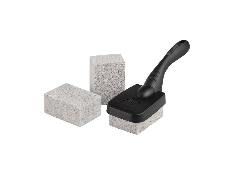 Четка за Почистване на Барбекю Cleaning Block Сив 27 cm
