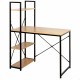 Бюро с рафт Max Home Стомана меламин ПДЧ 120 x 12 x 64 cm Бюро с рафт Max Home Стомана меламин ПДЧ 120 x 12 x 64 cm