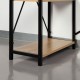 Бюро с рафт Max Home Стомана меламин ПДЧ 120 x 12 x 64 cm Бюро с рафт Max Home Стомана меламин ПДЧ 120 x 12 x 64 cm