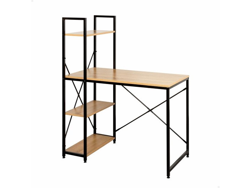 Бюро с рафт Max Home Стомана меламин ПДЧ 100 x 120 x 52 cm