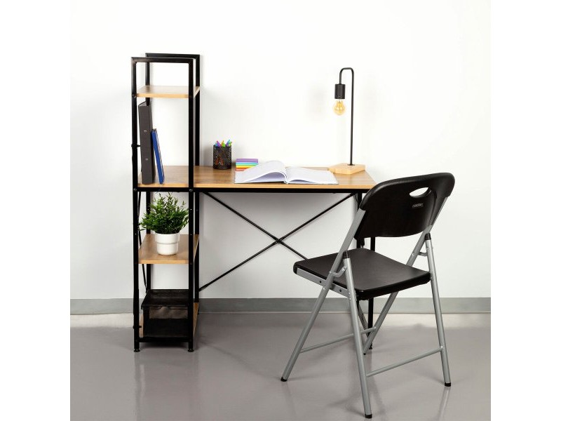 Бюро с рафт Max Home Стомана меламин ПДЧ 100 x 120 x 52 cm