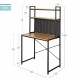 Бюро с рафтове Max Home Стомана меламин ПДЧ 84 x 148 x 50 cm Бюро с рафтове Max Home Стомана меламин ПДЧ 84 x 148 x 50 cm