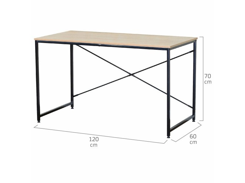 Бюро Max Home Стомана меламин ПДЧ 120 x 71 x 60 cm