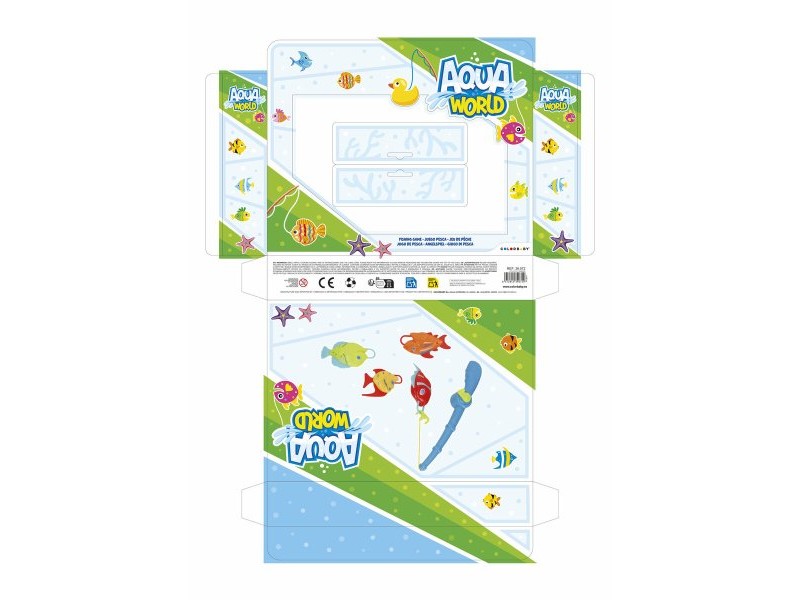 Магнитна Игра за Риболов Colorbaby Aqua World