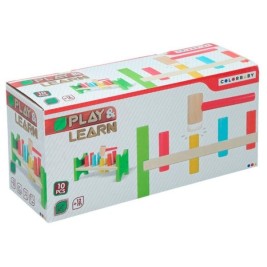 Дървена Игра Woomax Пейка Чук (10 pcs)