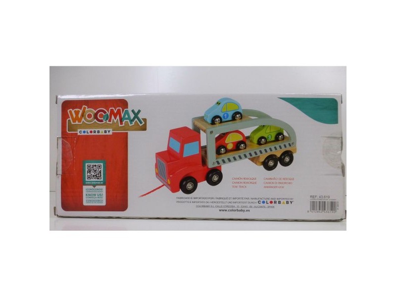 Автотранспортен Камион и Коли Woomax Woomax 43619 (5 pcs)