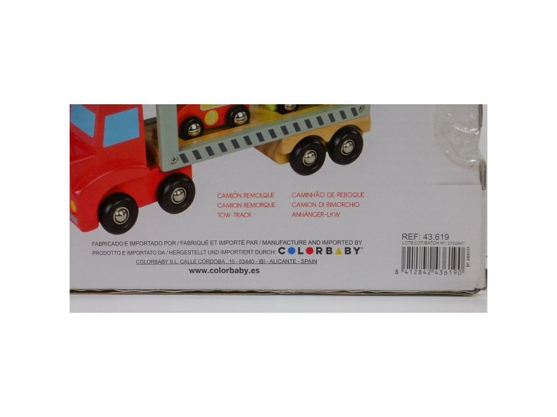 Автотранспортен Камион и Коли Woomax Woomax 43619 (5 pcs)