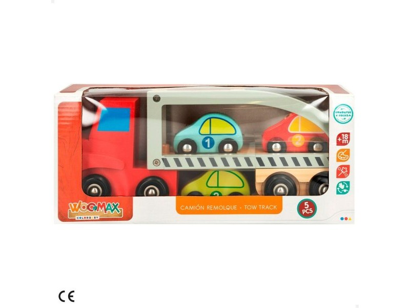 Автотранспортен Камион и Коли Woomax Woomax 43619 (5 pcs)