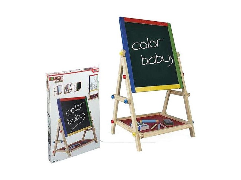 Двустранна Шистова Дъска Colorbaby Аксесоари 65 x 38 cm