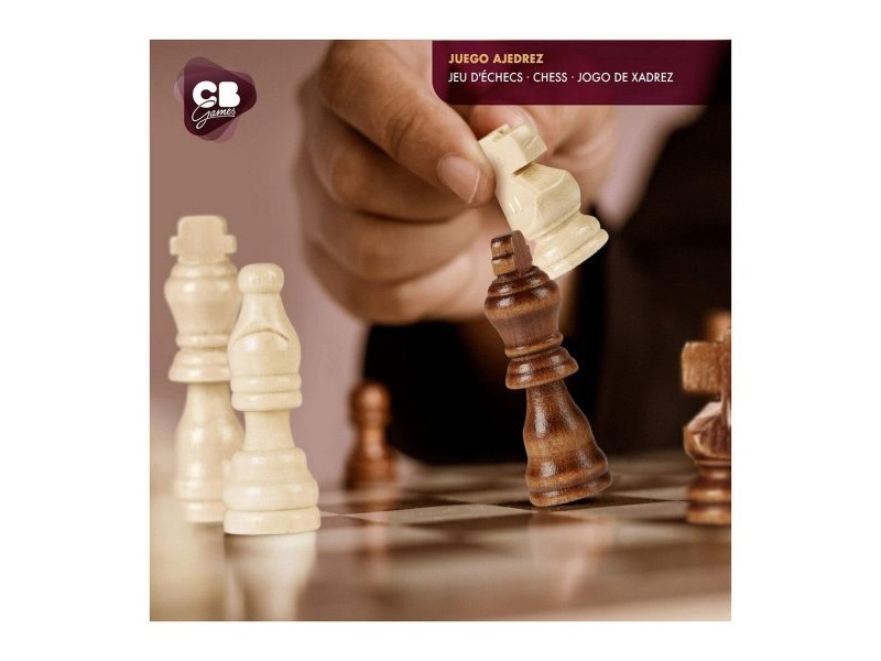 Шах CB Games Дървен 33 Части