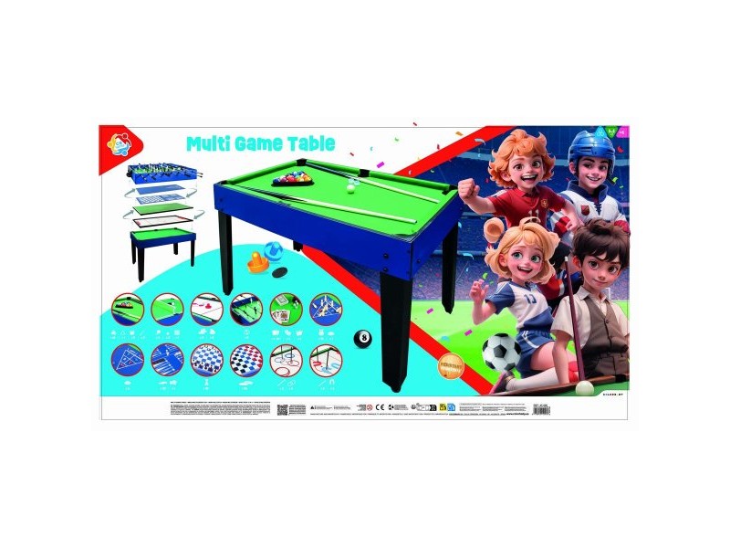 Маса за Много Игри CB Games 107 x 83,5 x 61 cm 12 в 1