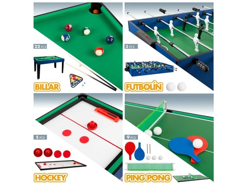 Маса за Много Игри CB Games 107 x 83,5 x 61 cm 12 в 1