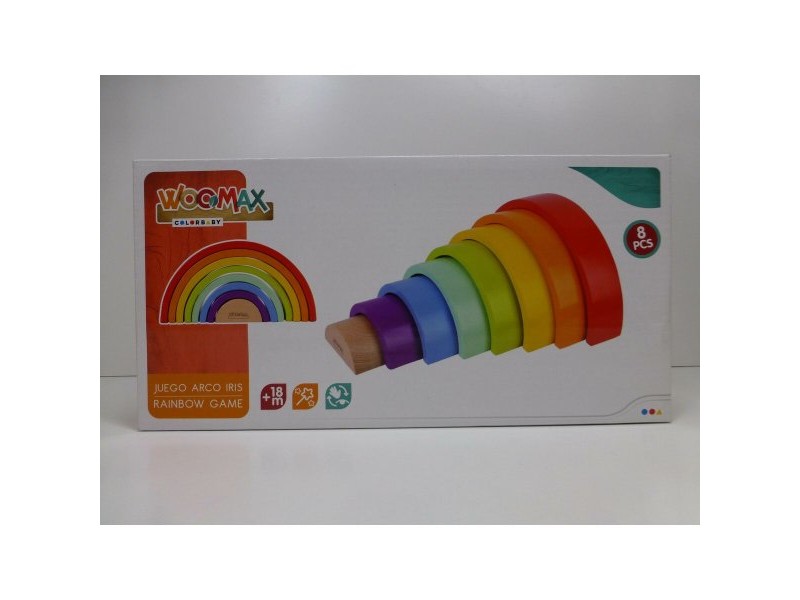 Бебешка Игра за Умения Woomax 26 x 13 x 5 cm 8 Части