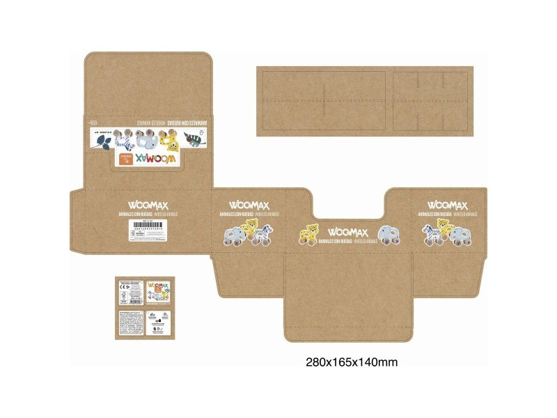 Играчка за дърпане Colorbaby 13 x 5 x 12,5 cm