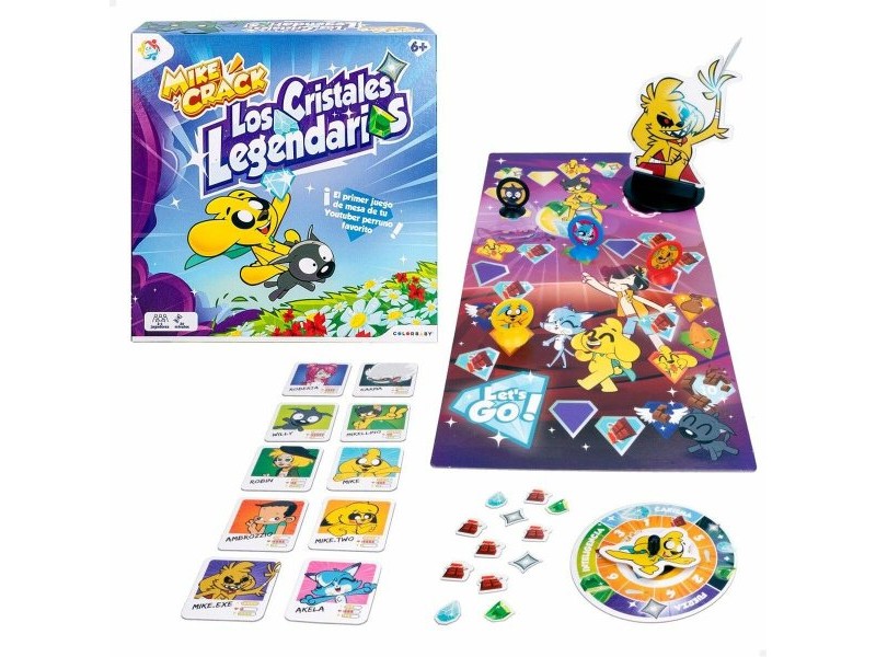 Настолна игра Mikecrack ¡Los cristales Legendarios! ES