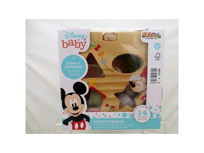 Бебешка играчка Disney Disney 15 x 15 x 15 cm 14 Части (15 cm) Бебешка играчка Disney Disney 15 x 15 x 15 cm 14 Части (15 cm)