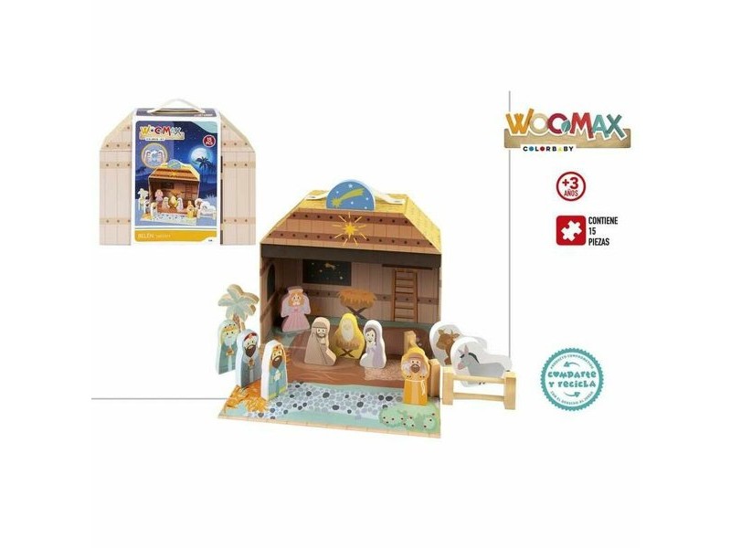 Playset Woomax 24,5 x 20,5 x 24,5 cm 15 Части