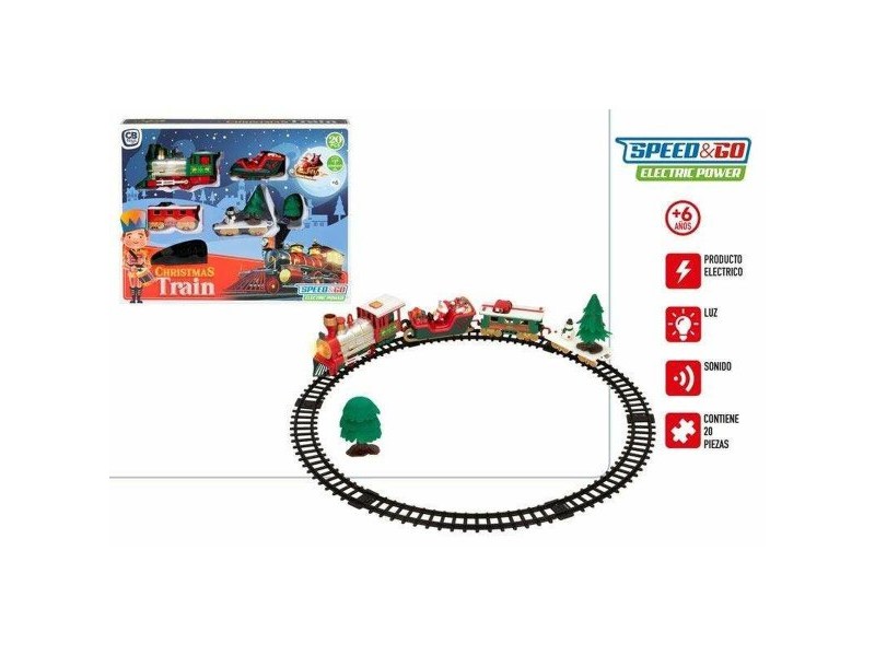 Електрически Влак Speed & Go 91 x 44 x 30 cm 20 Части