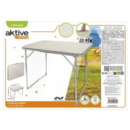 Сгъваема масичка Aktive 80 x 70 x 60 cm