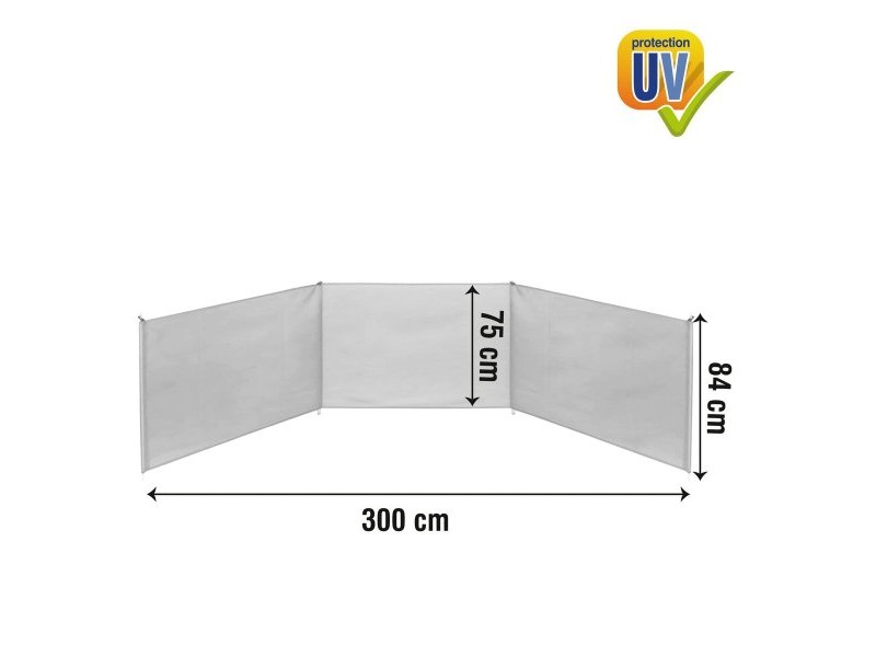 Beach Windscreen Aktive 300 x 85 x 2 cm