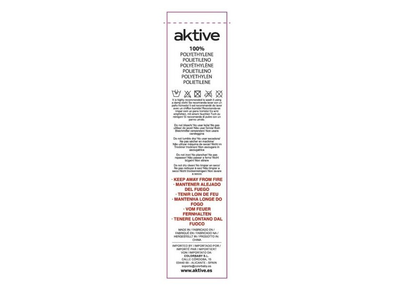 Беседка Aktive 300 x 255 x 600 cm Метал Бял Пластмаса