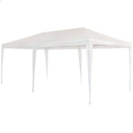 Беседка Aktive 300 x 255 x 600 cm Метал Бял Пластмаса
