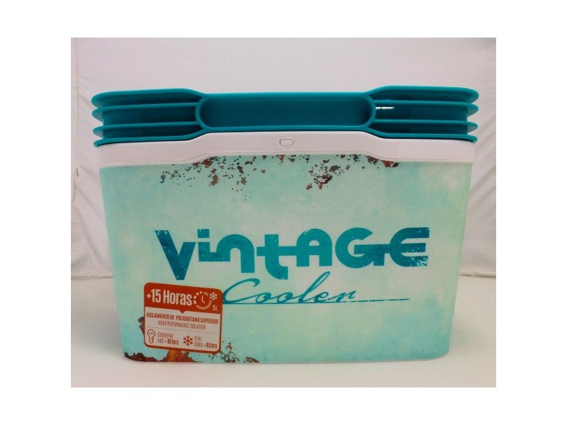 Преносима Хладилна Чанта Aktive Vintage 5 L