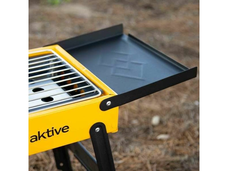Портативно барбекю Aktive Стомана 89 x 32 x 22 cm Жълт