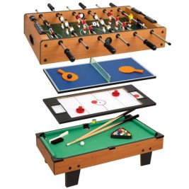 Маса за Много Игри CB Games 81 x 27 x 43 cm 4 в 1