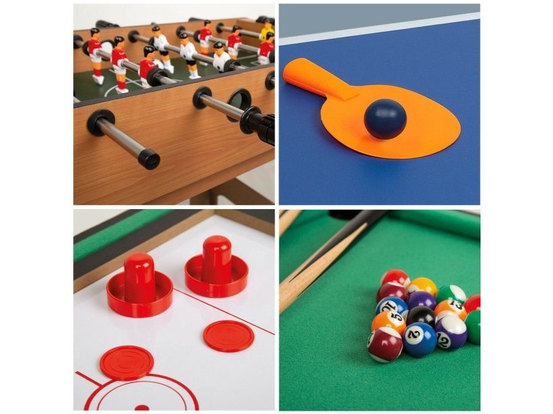 Маса за Много Игри CB Games 81 x 27 x 43 cm 4 в 1