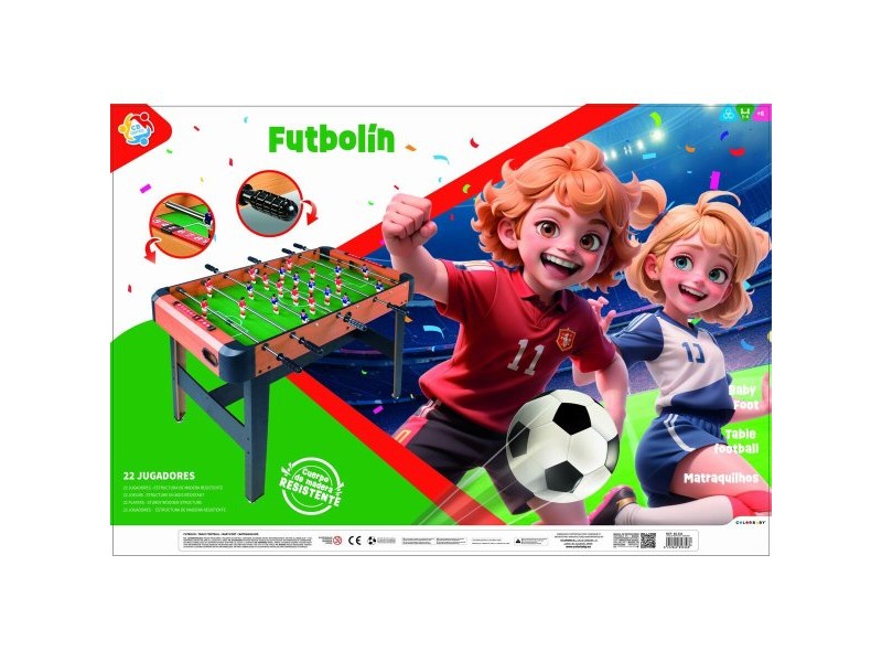 Футбол на Маса CB Games 121 x 79 x 61 cm
