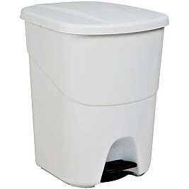 Кошче за боклук Denox 40 L Бял Пластмаса