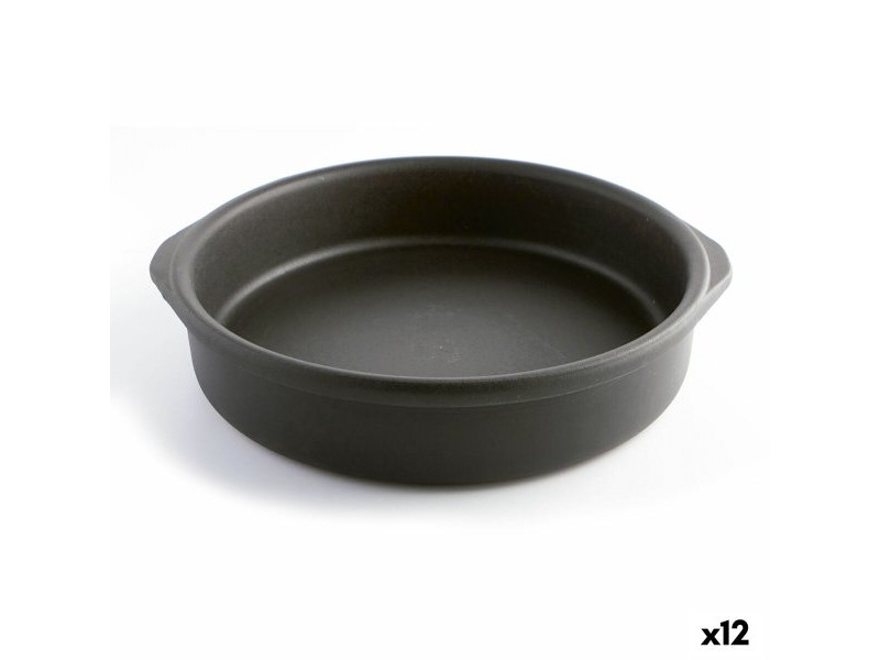 Тенджера Quid Barro Lux Черен Керамика Ø 22 cm (12 броя)