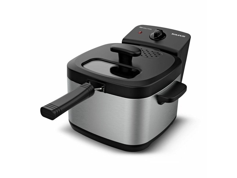 Фритюрник Taurus FRY SOLUTION 1,5 L Черен Сребрист 1200 W