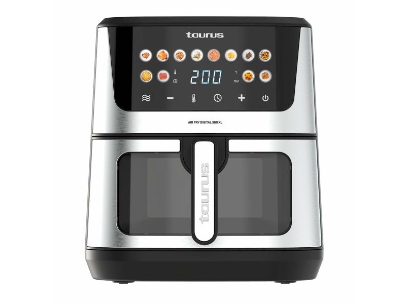 въздушен фритюрник Taurus Черен 2100 W 8 L