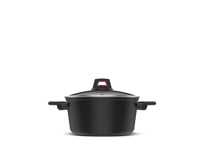 Касерола с Капак Taurus KCK4020 Черен 2 L 20 cm