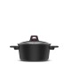 Касерола с Капак Taurus KCK4020 Черен 2 L 20 cm